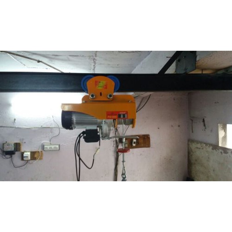 Mini Wire Rope Hoist Factory - PA200-PA1500 Monorail with Trolley