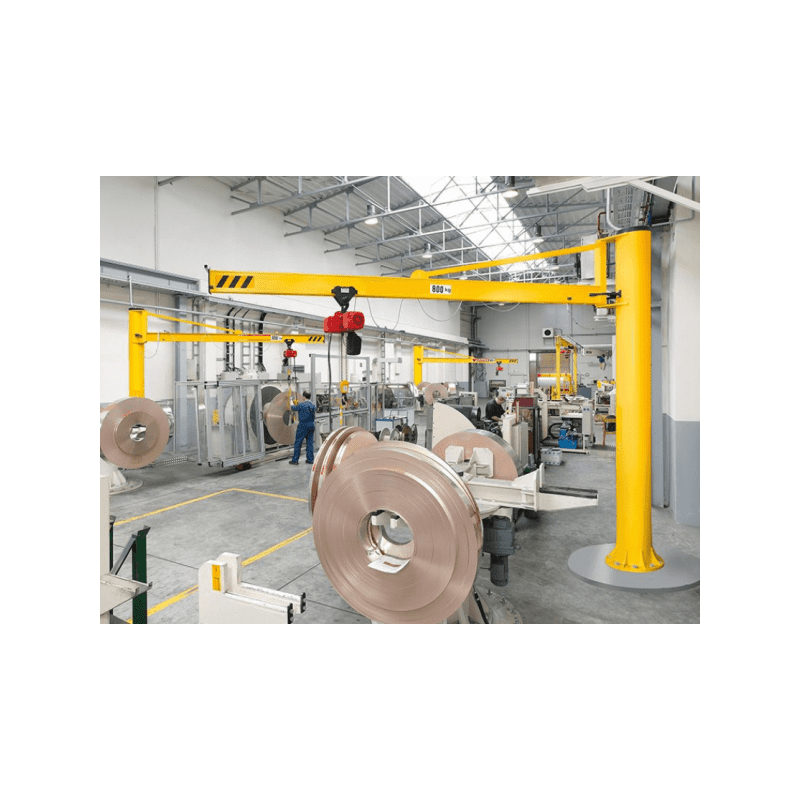 Jib Crane Factory - Electric Pillar Wall 1-10ton 270 Degree