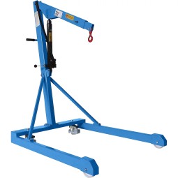 Floor Crane Manufacturer - 2000kg Hydraulic Adjustable Telescope