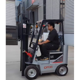 Electric Forklift Factory - 0.5-1Ton Small Hydraulic Loader 4-Wheel