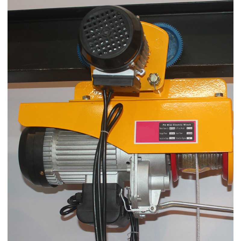 Mini Wire Rope Hoist Factory - PA200-PA1500 Monorail with Trolley