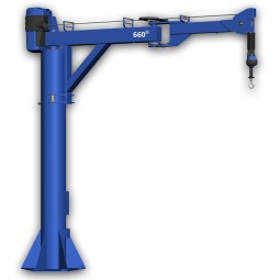 Mobile Jib Crane Manufacturer - Folding Cantilever Arm 125-250kg