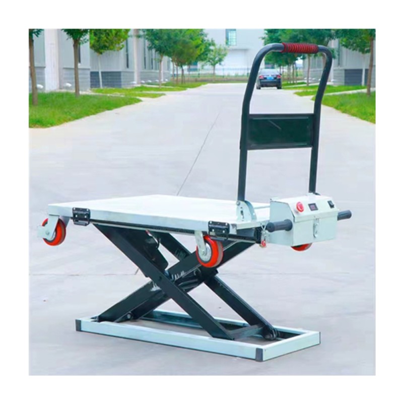 Scissor Lift Platform Supplier - Self Loading Hand Push Electric