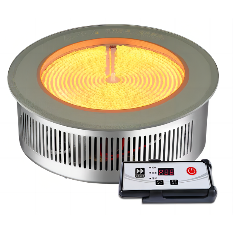 Electric Ceramic Stove Supplier - Round Single Burner Infrared Hotpot Cooktop