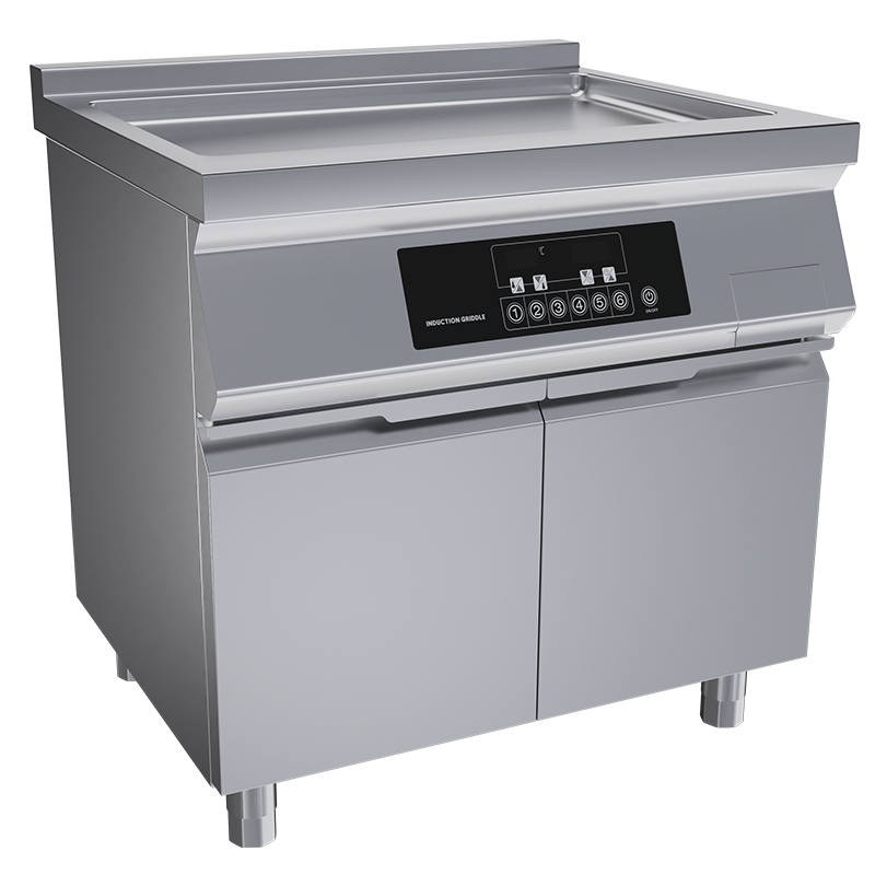 Induction Flat Top Griddle Supplier - Commercial Stainless Steel Freestanding Grilling