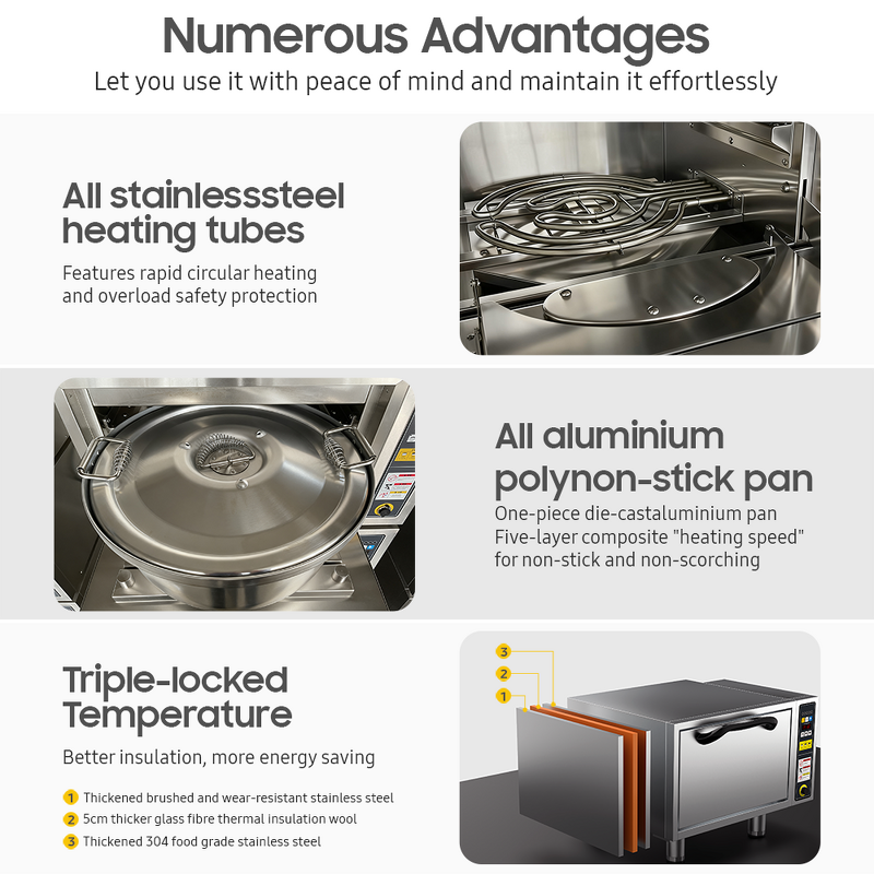 Rice Cooker Manufacturer - Double Layer Large Capacity Automatic Commercial Steamer