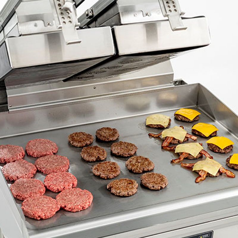 Automatic Clamshell Griddle Manufacturer - Electric Burger Grill for Fast Food Kitchen