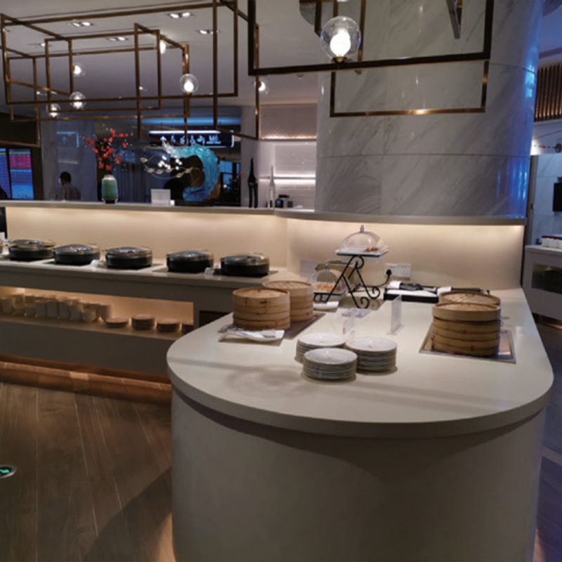 Buffet Food Warmer Factory - Built-in Wire Control Warming Tray Electric Heating