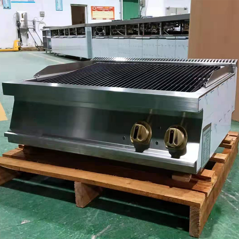 Electric Chargrill Supplier - with Cabinet Stainless Steel BBQ Grill for Hotel