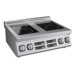 Induction Cooker Supplier - Half Bridge 4 Burner 380V Hotel Kitchen Stove