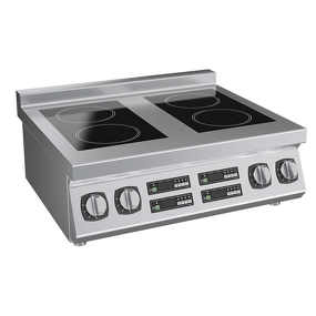 Induction Cooker Supplier - Half Bridge 4 Burner 380V Hotel Kitchen Stove