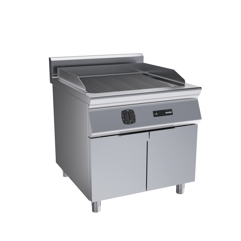Electric Chargrill Supplier - with Cabinet Stainless Steel BBQ Grill for Hotel