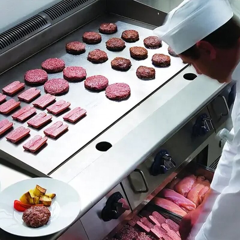 Induction Flat Top Grill Manufacturer - Commercial High-Power Countertop Electric Griddle