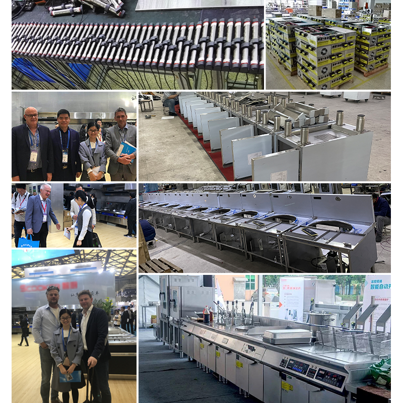 Modular Cooking Equipment Factory - Customizable Double Burner Induction Griddle Fryer