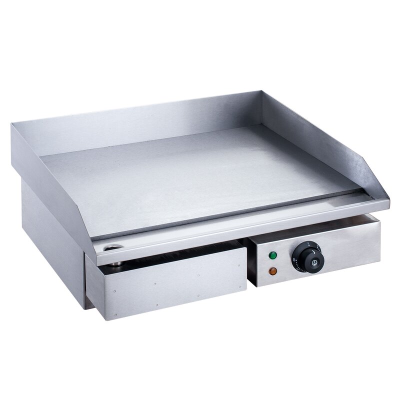 Electric Griddle Supplier - Fast Food Flat Top Grill Non Stick Pancake Frying