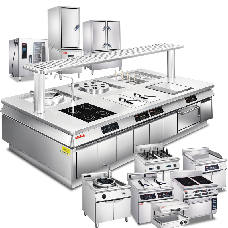 Cooking Suites Supplier - Custom Modular Stainless Steel Restaurant Kitchen Equipment