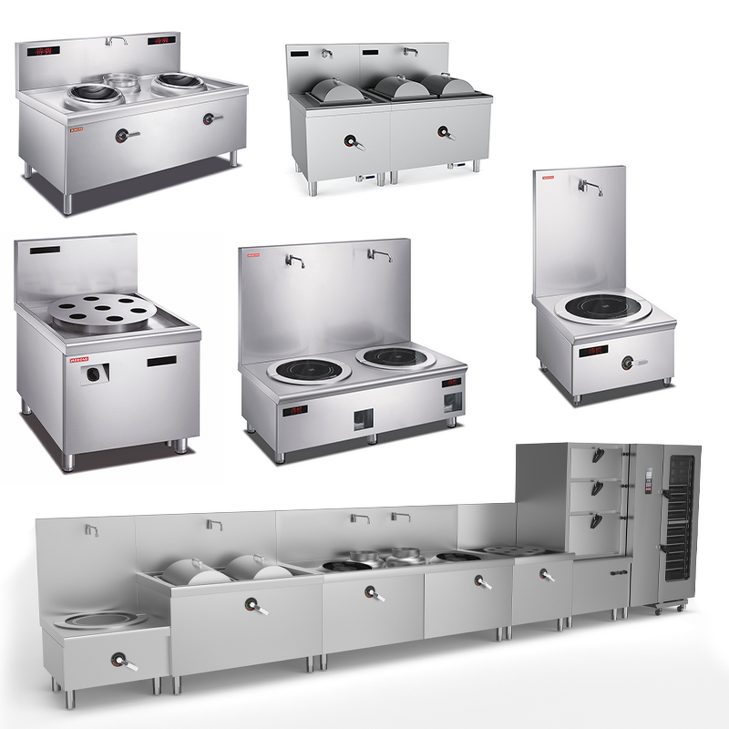 Asian Cooking Equipment Supplier - High-Power Modular Induction for Wok Stir Frying