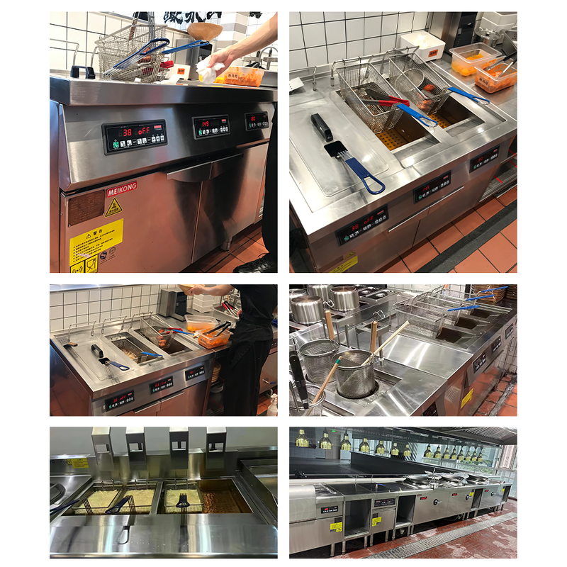 Electric Deep Fryer Manufacturer - Fast Food Commercial Auto Lift Industrial Fryer