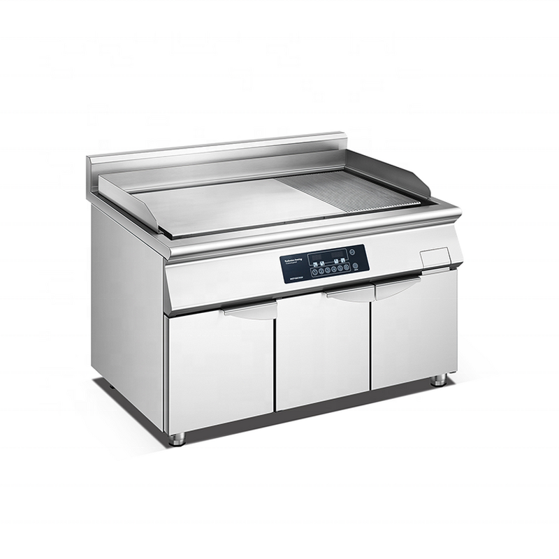 Induction Griddle Supplier - Heavy-Duty 1/3 Furnace High-Volume Cooking Solution