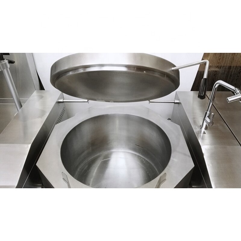 Induction Tilting Kettle Supplier - 80L Electric Induction Soup Sauce Kettle