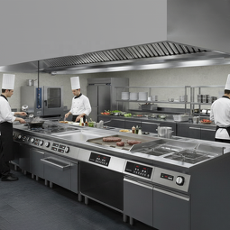 Modular Cooking Station Factory - Customizable Electric Induction Set Kitchen Equipment