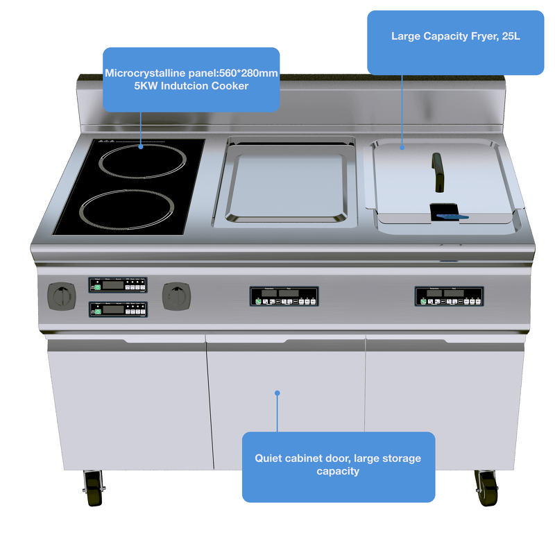 Cooking Station Supplier - Professional Stainless Steel Modular Kitchen Equipment