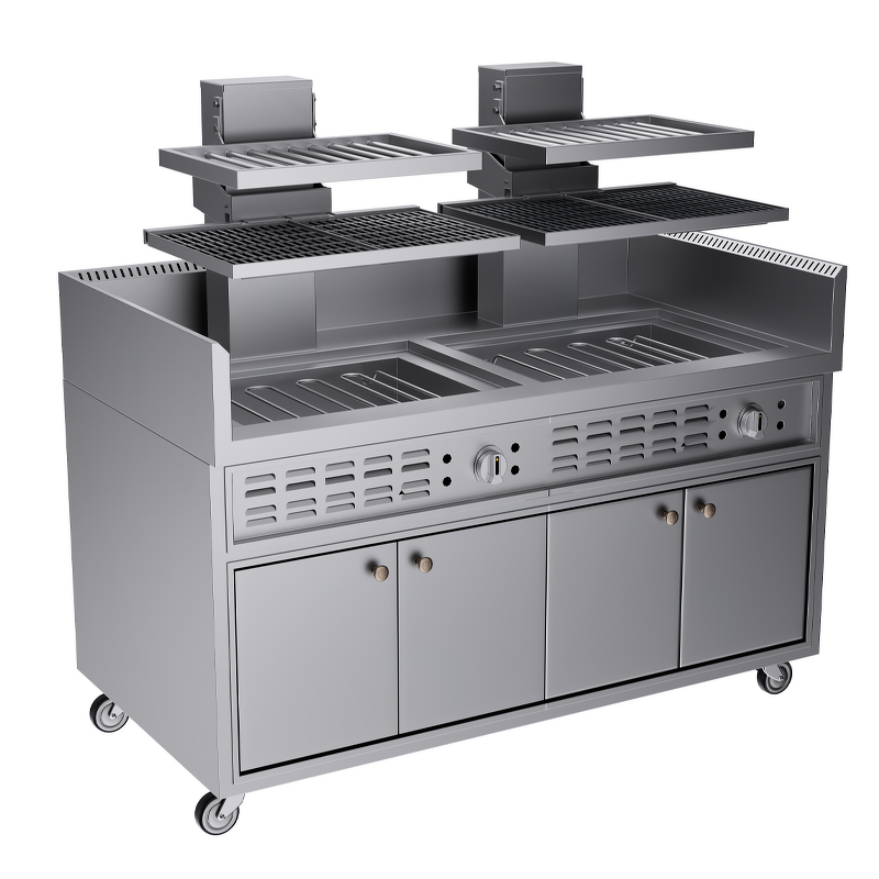 Charcoal Grill Manufacturer - Premium Stainless Steel Lifting Adjustable BBQ Rack