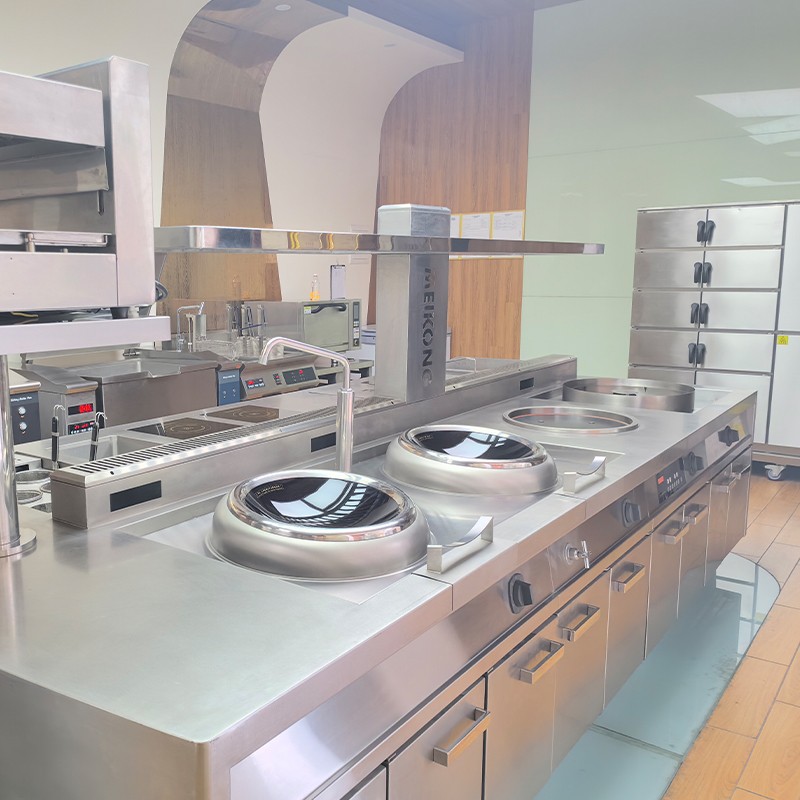 Cooking Station Manufacturer - All-Electric Stainless Steel Induction Griddle Oven