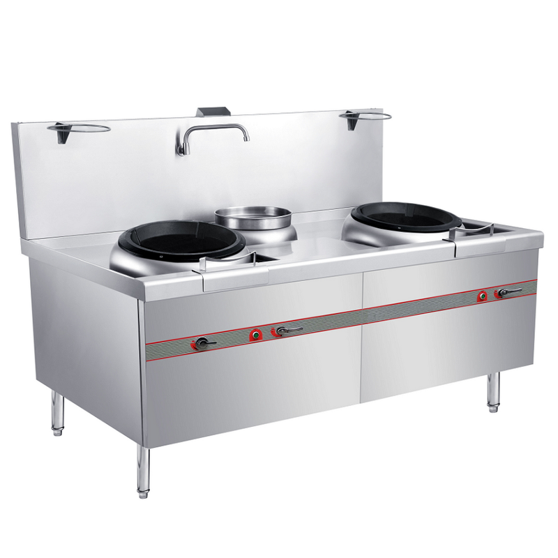 Gas Wok Range Factory - High BTU Asian Wok Burner Stainless Steel Cooking Station