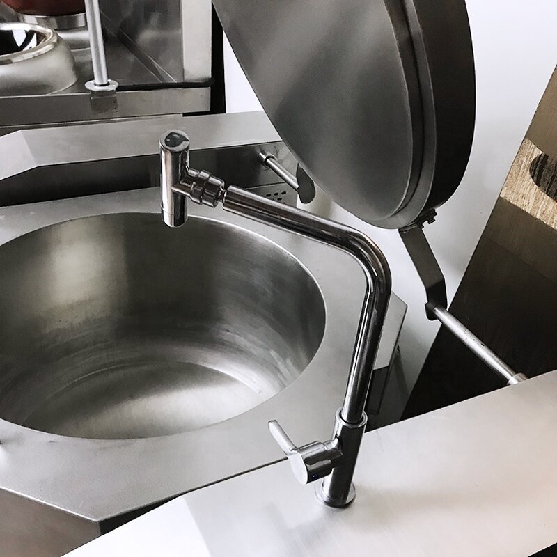 Induction Tilting Kettle Supplier - 80L Electric Induction Soup Sauce Kettle