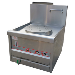 Gas Dim Sum Steamer Factory - Stainless Steel Single Burner Chinese Cooking Stove