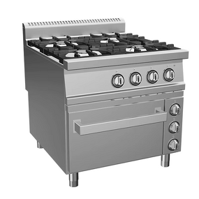 Gas Range Supplier - OEM/ODM 4 Burner with Oven Stainless Steel Custom