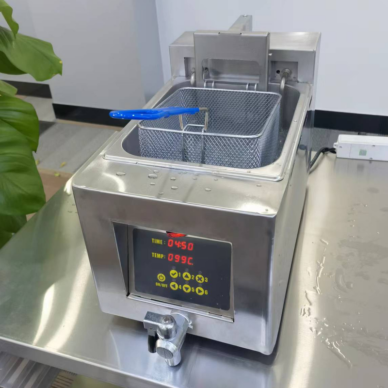 Electric Deep Fryer Manufacturer - 12L Programmable with Auto Lifting Features