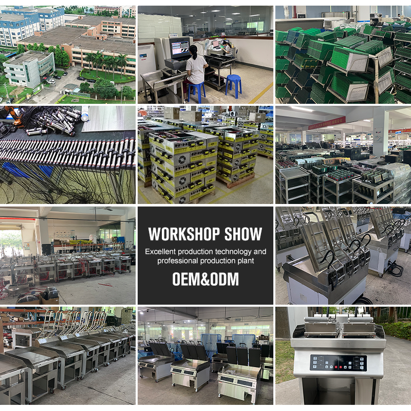 Clamshell Burger Grill Supplier - Programmable Electric Two Sided Cooking Griddle