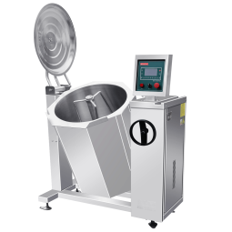 Induction Tilting Kettle Supplier - Commercial Large Capacity Cooking Mixer with Scraper