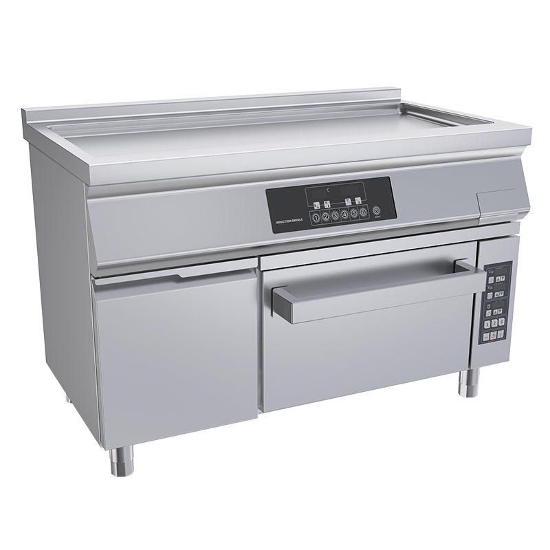 Induction Flat Top Griddle Supplier - Commercial Stainless Steel Freestanding Grilling