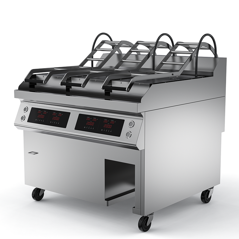 Clamshell Griddle Factory - OEM/ODM Triple Burner Double-Sided Heating Meat Patty