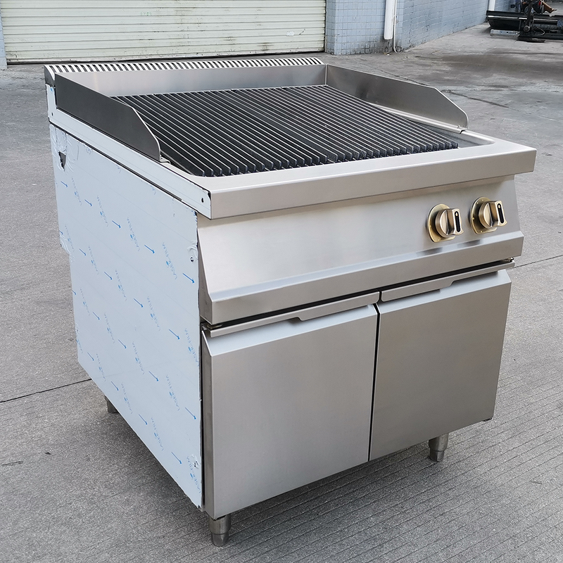 Gas Lava Grill Supplier - OEM/ODM Stainless Steel with Cabinet Volcanic Stone