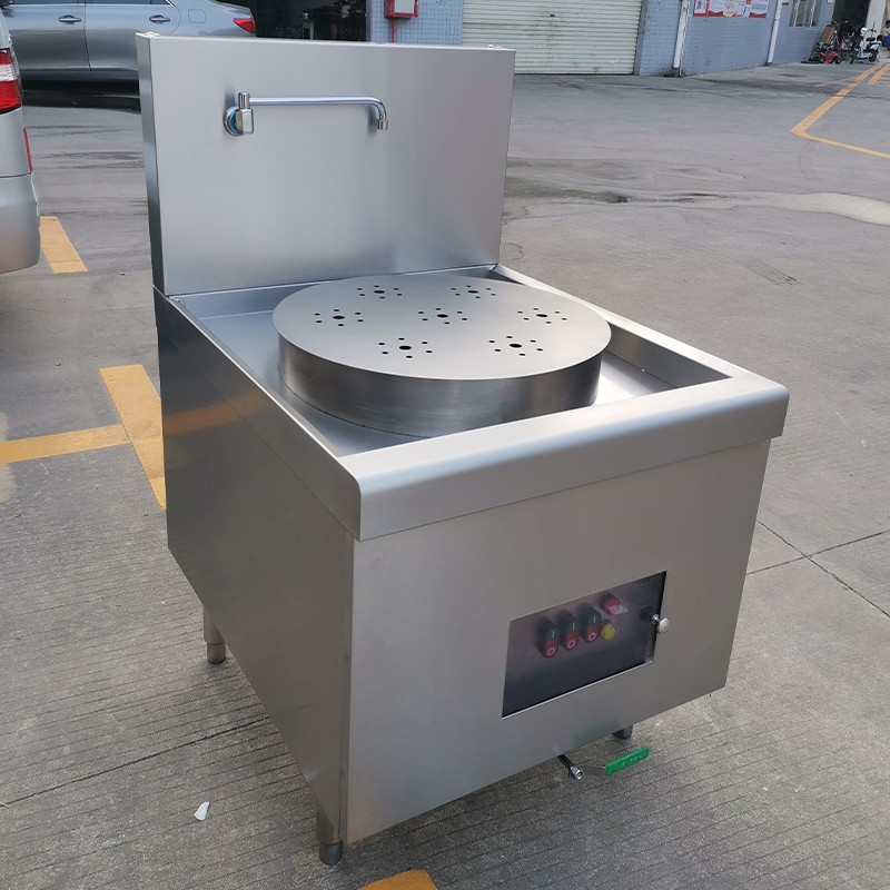 Gas Dim Sum Steamer Factory - Stainless Steel Single Burner Chinese Cooking Stove
