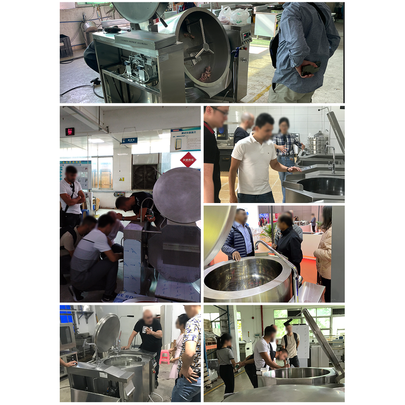 Bratt Pan Manufacturer - Commercial Tilting Electric Cooker for Central Kitchens