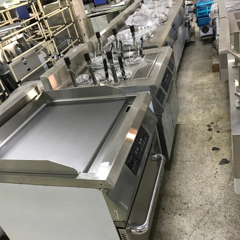 Induction Griddle with Oven Factory - 380V Stainless Steel Commercial Cooking Equipment