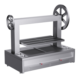 Charcoal Grill Manufacturer - Premium Stainless Steel Lifting Adjustable BBQ Rack