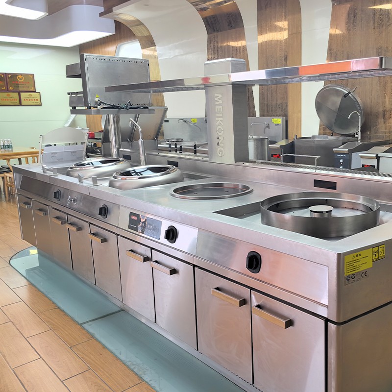 Cooking Station Manufacturer - All-Electric Stainless Steel Induction Griddle Oven