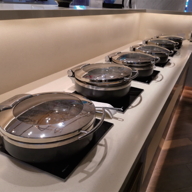 Induction Cooktop Supplier - Electric Food Warmer Plate Built-in Buffet Holding