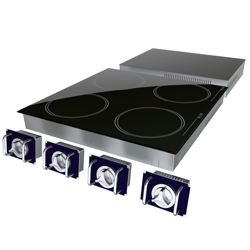 Induction Cooker Manufacturer - Built-in 4 Burner 3.5kW Energy Efficient Cooking