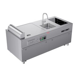 Teppanyaki Grill Sink Factory - Custom Multi-Function Induction Cooker for Hotels