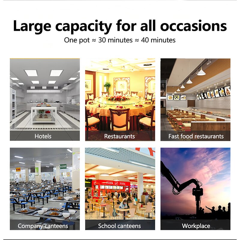 Rice Cooker Manufacturer - Double Layer Large Capacity Automatic Commercial Steamer