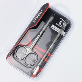 Professional Nail Salon Cuticle Nippers Set Russian Style Steel Push Cuticle Remover Tool Nail Clippers for Trim Dead Skin