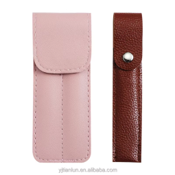 New Arrival PU Leather Beauty Tool Storage Bag Single Double Eyelash Tweezers Stainless Steel Acne Needle Eyebrow Clip Bag