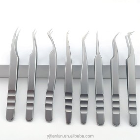 12.5cm Spot Stainless Steel Eyelash Extension Tweezers Specially Designed Ukrainian Eyelash Teacher Training College Beauty Type